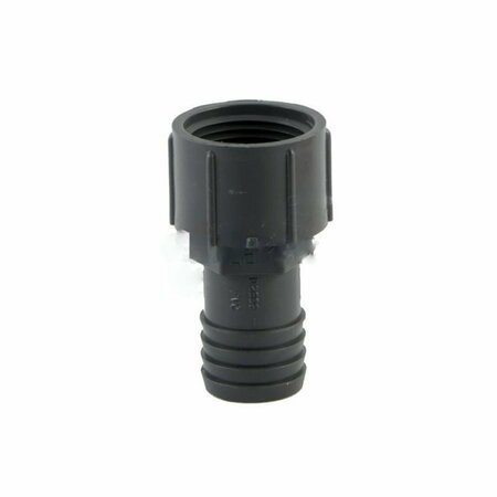 AMERICAN IMAGINATIONS 1 in. Black Poly Female Adapter AI-38805